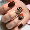 12 Sizes-24 Pcs Press On Nails C1157