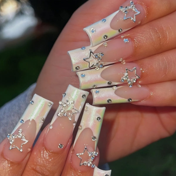 12 Sizes-24 Pcs Press On Nails Y870