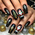 12 Sizes-24 Pcs Press On Nails Y1244