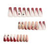 12 Sizes-24 Pcs Press On Nails JP2842