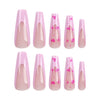12 Sizes-24 Pcs Press On Nails JP3051