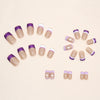 12 Sizes-24 Pcs Press On Nails W340