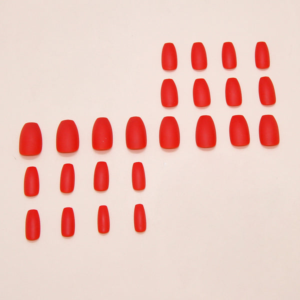 12 Sizes-24 Pcs Press On Nails MOS012