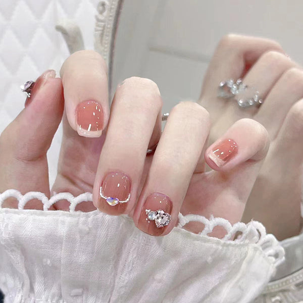 12 Sizes-24 Pcs Press On Nails Z761