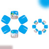 12 Sizes-24 Pcs Press On Nails C980