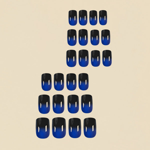 12 Sizes-24 Pcs Press On Nails Y131