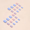 12 Sizes-24 Pcs Press On Nails W875
