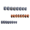 12 Sizes-24 Pcs Press On Nails JP2976