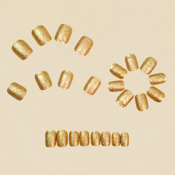 12 Sizes-24 Pcs Press On Nails Y1424