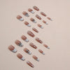 12 Sizes-24 Pcs Press On Nails Z779