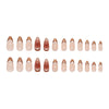 12 Sizes-24 Pcs Press On Nails W1811