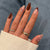 12 Sizes-24 Pcs Press On Nails JP4176