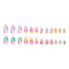 12 Sizes-24 Pcs Press On Nails Z698