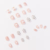 12 Sizes-24 Pcs Press On Nails JP1045
