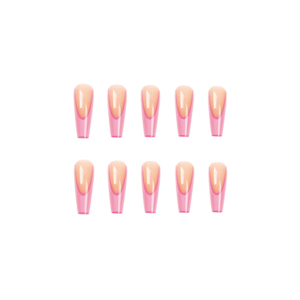 12 Sizes-24 Pcs Press On Nails JP1731