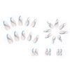 12 Sizes-24 Pcs Press On Nails W137