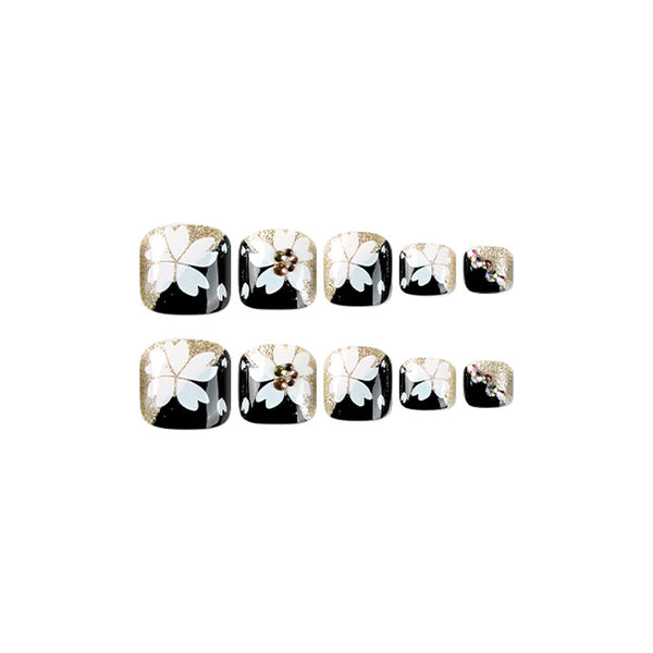 12 Sizes-24 Pcs Press On Nails JP2336