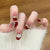 12 Sizes-24 Pcs Press On Nails Z1238