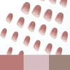 12 Sizes-24 Pcs Press On Nails JP1951
