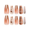 12 Sizes-24 Pcs Press On Nails JP2843