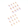 12 Sizes-24 Pcs Press On Nails JP1510