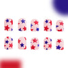 12 Sizes-24 Pcs Press On Nails C864