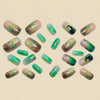 12 Sizes-24 Pcs Press On Nails Y1567