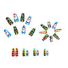 12 Sizes-24 Pcs Press On Nails Y421