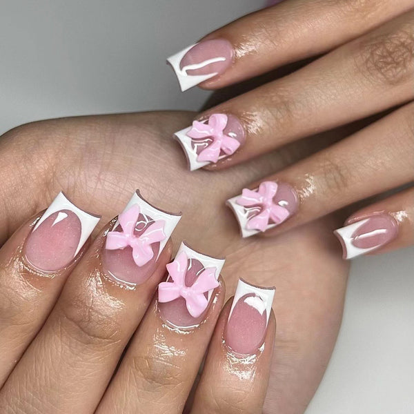 12 Sizes-24 Pcs Press On Nails C285