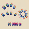 12 Sizes-24 Pcs Press On Nails Y1514