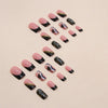 12 Sizes-24 Pcs Press On Nails W1060