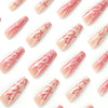 12 Sizes-24 Pcs Press On Nails JP2399