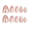 15 Sizes-30 Pcs Press On Nails GD12