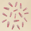 12 Sizes-24 Pcs Press On Nails D011
