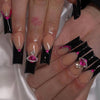 12 Sizes-24 Pcs Press On Nails JP1622