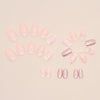 12 Sizes-24 Pcs Press On Nails Z721