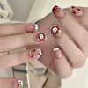 12 Sizes-24 Pcs Press On Nails R897