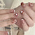 12 Sizes-24 Pcs Press On Nails R897