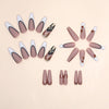 12 Sizes-24 Pcs Press On Nails Z822