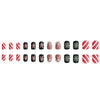 12 Sizes-24 Pcs Press On Nails C052