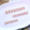 12 Sizes-24 Pcs Press On Nails JL0670