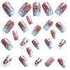 12 Sizes-24 Pcs Press On Nails Y1217