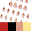 12 Sizes-24 Pcs Press On Nails JP4387