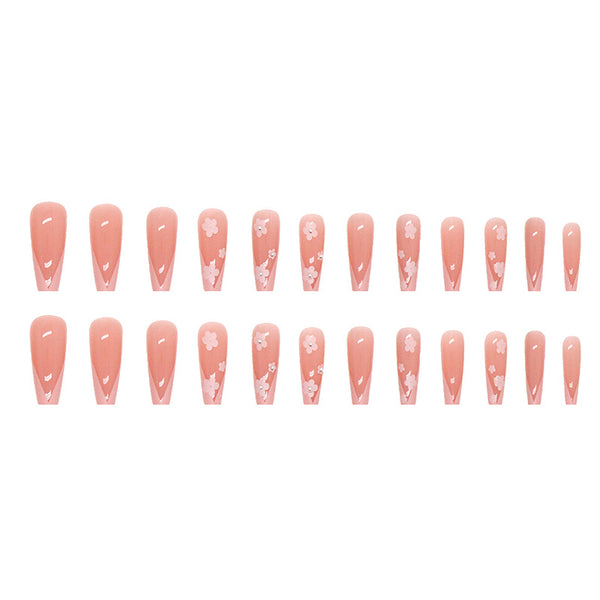 12 Sizes-24 Pcs Press On Nails Z573