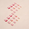 12 Sizes-24 Pcs Press On Nails W1171