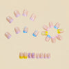 12 Sizes-24 Pcs Press On Nails Y1385