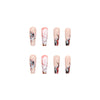 12 Sizes-24 Pcs Press On Nails W163