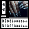 12 Sizes-24 Pcs Press On Nails W830