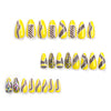12 Sizes-24 Pcs Press On Nails JP3018