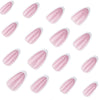 12 Sizes-24 Pcs Press On Nails JP4295